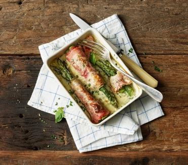 schnelle kueche sparfgelgratin mit schinken 010318 1